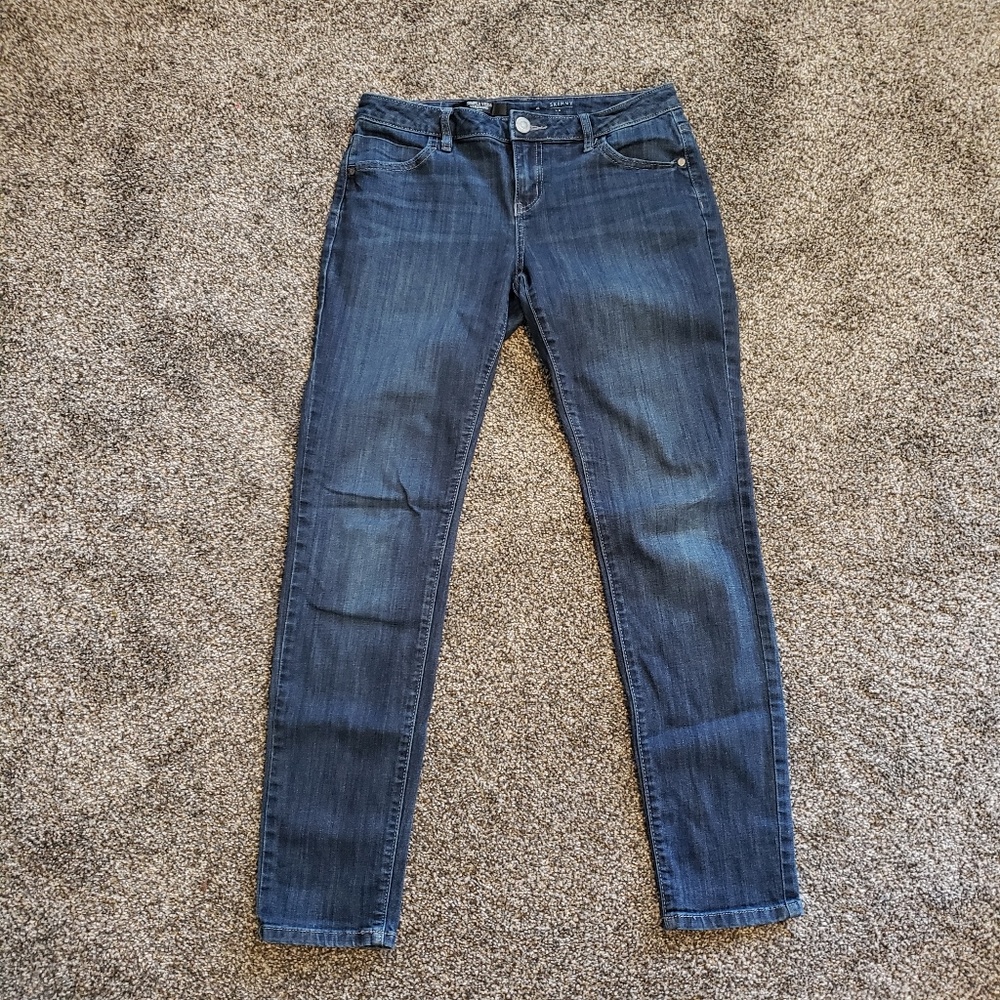 Simply Vera / Womens Dark Wash Skinny Jeans 4